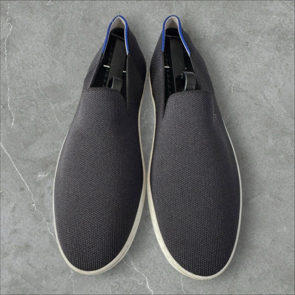 AUTHENTIC Rothy's The Sneaker Slip-on Sneakers Flats size 8.5 black washable